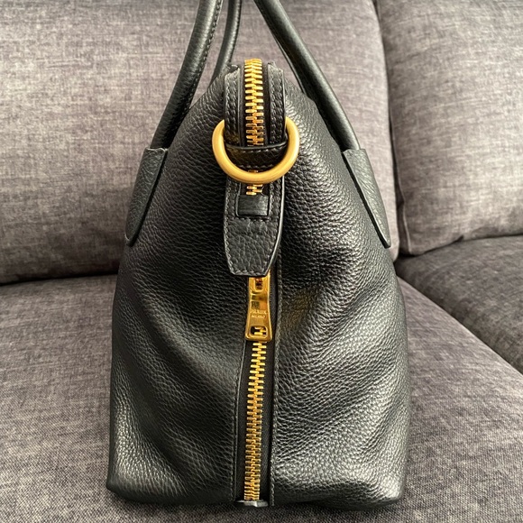 PRADA
Black Vitello Daino Leather Bauletto Top Handle Bag - Picture 12 of 17